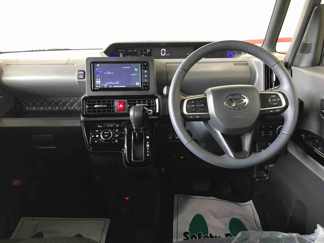 タントカスタムＲＳセレクション４ＷＤ　純正ナビ　オートエアコン／ライト　ＬＥＤヘッドライト／フォグランプ　両側電動スライドドア　チルトステアリング　運転席シートリフター　ドライブレコーダー　ＥＴＣ　クルーズコントロール（秋田県）の中古車