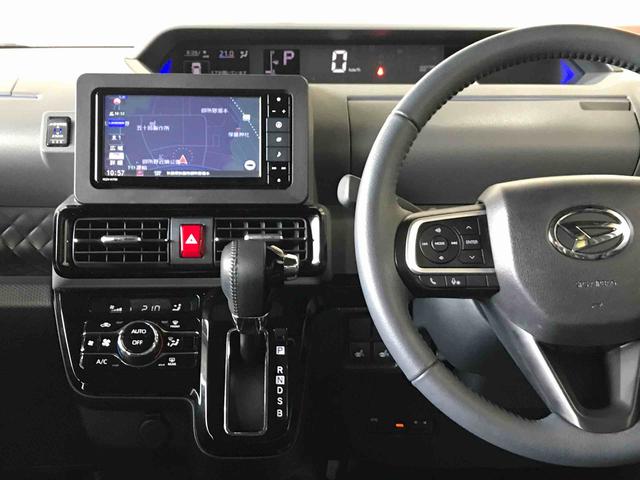 タントカスタムＲＳセレクション４ＷＤ　純正ナビ　オートエアコン／ライト　ＬＥＤヘッドライト／フォグランプ　両側電動スライドドア　チルトステアリング　運転席シートリフター　ドライブレコーダー　ＥＴＣ　クルーズコントロール（秋田県）の中古車
