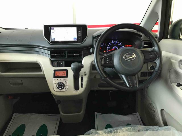ムーヴＸターボ　ＳＡII４ＷＤ　純正ナビ　オートエアコン／ライト　ＬＥＤフォグランプ　オート電動格納ドアミラー　チルトステアリング　運転席シートリフター　ＴＶコントロールキット　純正アルミホイール　キーフリーシステム（秋田県）の中古車