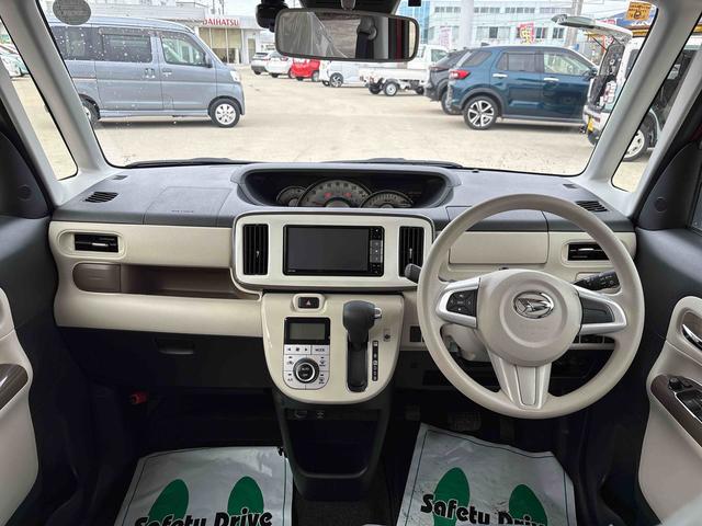 ムーヴキャンバスＧメイクアップリミテッド　ＳＡIII４ＷＤ　純正ナビ　パノラマモニター　ＬＥＤヘッドランプ／フォグランプ　ドライブレコーダー　オートエアコン／ライト／ハイビーム／電動格納ドアミラー　両側電動スライドドア　ＥＴＣ　チルトステアリング（秋田県）の中古車