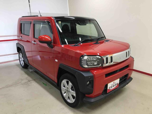 タフトＧ４ＷＤ　純正ナビ　オートエアコン／ライト　ＬＥＤヘッドライト／フォグランプ　運転席・助手席シートヒーター　チルトステアリング　運転席シートヒーター　ドライブレコーダーアップグレードパック（秋田県）の中古車
