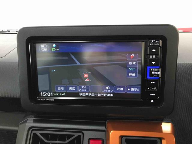 タフトＧ４ＷＤ　純正ナビ　オートエアコン／ライト　ＬＥＤヘッドライト／フォグランプ　運転席・助手席シートヒーター　チルトステアリング　運転席シートヒーター　ドライブレコーダーアップグレードパック（秋田県）の中古車