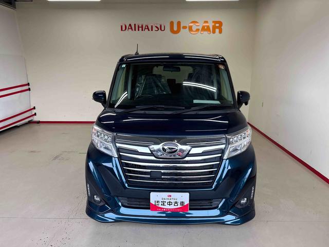 トールカスタムＧ４ＷＤ　純正ナビ　バックカメラ　オートエアコン／ライト／電動ドアミラー　ＬＥＤヘッドライト／フォグランプ　両側電動スライドドア　ＥＴＣ　ＴＶコントロールキット　クルーズコントロール（秋田県）の中古車