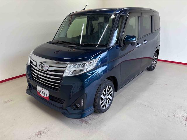 トールカスタムＧ４ＷＤ　純正ナビ　バックカメラ　オートエアコン／ライト／電動ドアミラー　ＬＥＤヘッドライト／フォグランプ　両側電動スライドドア　ＥＴＣ　ＴＶコントロールキット　クルーズコントロール（秋田県）の中古車