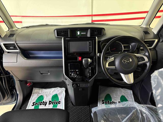 トールカスタムＧ４ＷＤ　純正ナビ　バックカメラ　オートエアコン／ライト／電動ドアミラー　ＬＥＤヘッドライト／フォグランプ　両側電動スライドドア　ＥＴＣ　ＴＶコントロールキット　クルーズコントロール（秋田県）の中古車