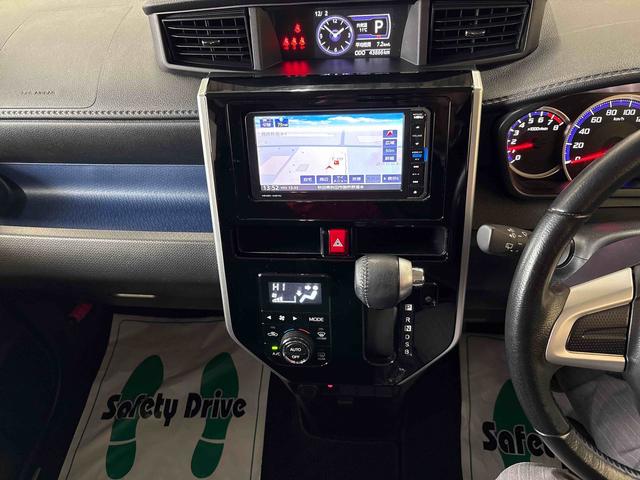 トールカスタムＧ４ＷＤ　純正ナビ　バックカメラ　オートエアコン／ライト／電動ドアミラー　ＬＥＤヘッドライト／フォグランプ　両側電動スライドドア　ＥＴＣ　ＴＶコントロールキット　クルーズコントロール（秋田県）の中古車