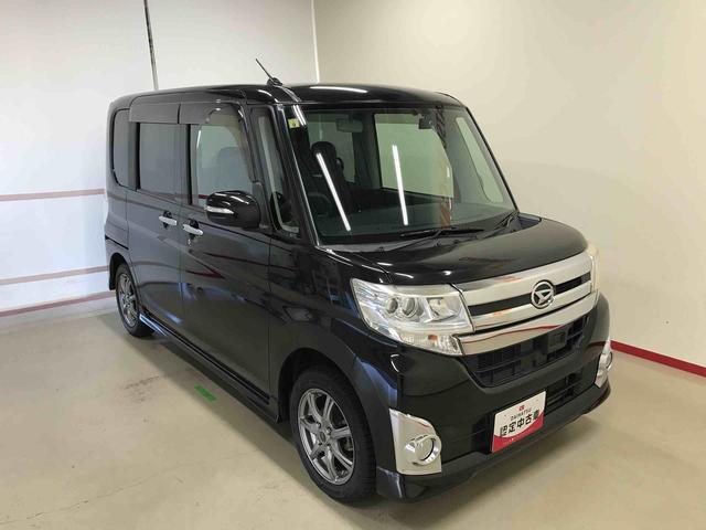 タントカスタムＸ　スマートセレクションＳＡ＆ＳＮ４ＷＤ　純正ナビ　オートエアコン／ライト　ＬＥＤヘッドライト　フォグランプ　両側電動スライドドア　ドライブレコーダー　ＥＴＣ　リモコンエンジンスターター　電動格納ドアミラー　サイドエアバック（秋田県）の中古車