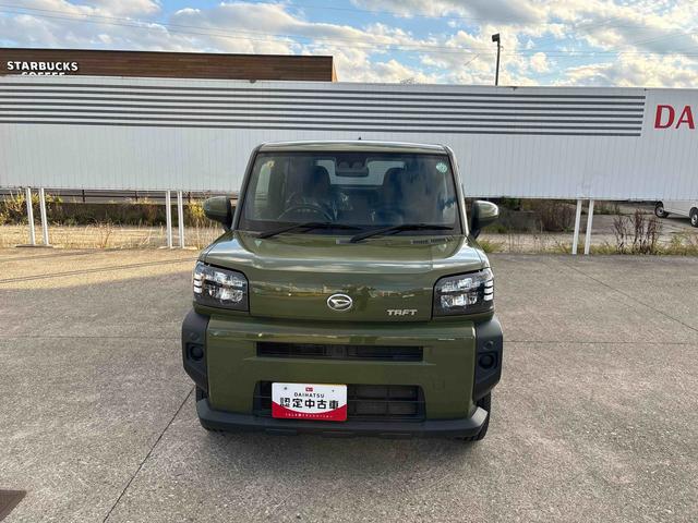 タフトＸ４ＷＤ　ＬＥＤヘッドライト　コーナーセンサー　オートエアコン／ライト／ハイビーム／電動格納ドアミラー　電動パーキングブレーキ　チルトステアリング　運転席シートリフター（秋田県）の中古車