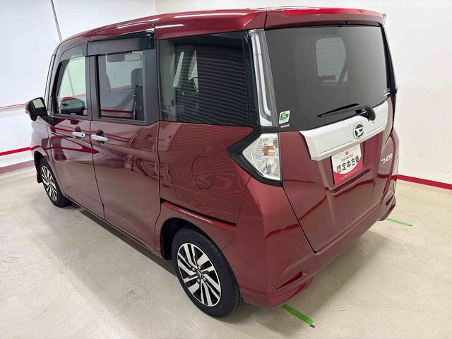 トールカスタムＧ４ＷＤ　純正ナビ　オートエアコン／ライト　ＬＥＤヘッドライト／フォグランプ　電動パーキングブレーキ　ＴＶコントロールキット　コーナーセンサー　ドライブレコーダー　両側電動スライドドア（秋田県）の中古車