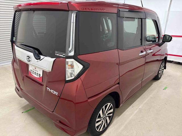 トールカスタムＧ４ＷＤ　純正ナビ　オートエアコン／ライト　ＬＥＤヘッドライト／フォグランプ　電動パーキングブレーキ　ＴＶコントロールキット　コーナーセンサー　ドライブレコーダー　両側電動スライドドア（秋田県）の中古車