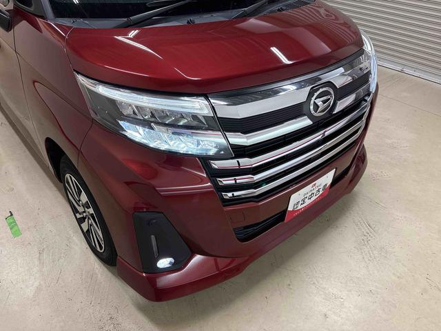 トールカスタムＧ４ＷＤ　純正ナビ　オートエアコン／ライト　ＬＥＤヘッドライト／フォグランプ　電動パーキングブレーキ　ＴＶコントロールキット　コーナーセンサー　ドライブレコーダー　両側電動スライドドア（秋田県）の中古車