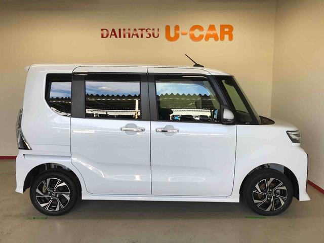 タントカスタムＸ４ＷＤ　オートエアコン／ライト　ＬＥＤヘッドライト／フォグランプ　運転席・助手席シートヒーター　両側電動スライドドア　チルトステアリング　運転席シートリフター　オート電動格納ドアミラー（秋田県）の中古車