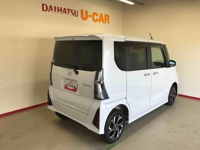 タントカスタムＸ４ＷＤ　オートエアコン／ライト　ＬＥＤヘッドライト／フォグランプ　運転席・助手席シートヒーター　両側電動スライドドア　チルトステアリング　運転席シートリフター　オート電動格納ドアミラー（秋田県）の中古車