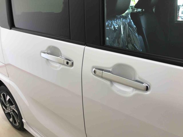 タントカスタムＸ４ＷＤ　オートエアコン／ライト　ＬＥＤヘッドライト／フォグランプ　運転席・助手席シートヒーター　両側電動スライドドア　チルトステアリング　運転席シートリフター　オート電動格納ドアミラー（秋田県）の中古車