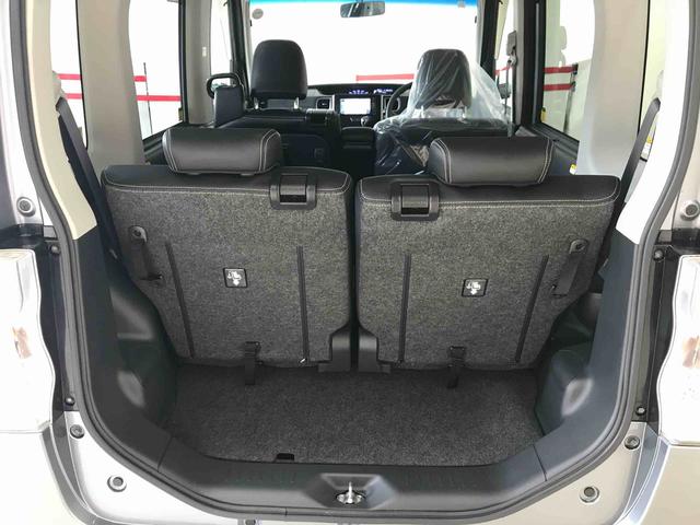 タントカスタムＸ　トップエディションＳＡ４ＷＤ　純正ナビ　オートエアコン／ライト　ＬＥＤヘッドライト　ハロゲンフォグランプ　助手席側電動スライドドア　ＴＶコントロールキット　チルトステアリング　ＥＴＣ　電動格納ドアミラー　サイドエアバック（秋田県）の中古車