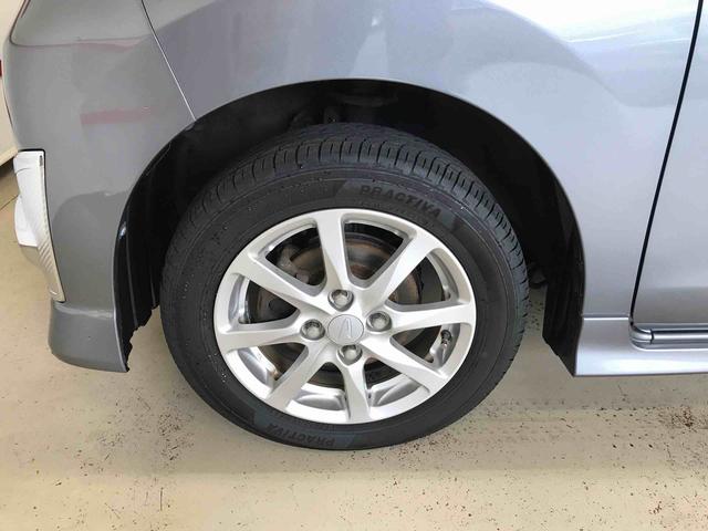 タントカスタムＸ　トップエディションＳＡ４ＷＤ　純正ナビ　オートエアコン／ライト　ＬＥＤヘッドライト　ハロゲンフォグランプ　助手席側電動スライドドア　ＴＶコントロールキット　チルトステアリング　ＥＴＣ　電動格納ドアミラー　サイドエアバック（秋田県）の中古車
