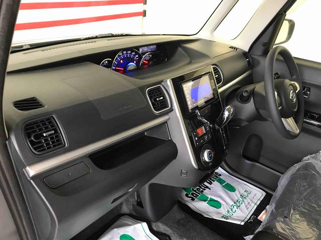 タントカスタムＸ　トップエディションＳＡ４ＷＤ　純正ナビ　オートエアコン／ライト　ＬＥＤヘッドライト　ハロゲンフォグランプ　助手席側電動スライドドア　ＴＶコントロールキット　チルトステアリング　ＥＴＣ　電動格納ドアミラー　サイドエアバック（秋田県）の中古車