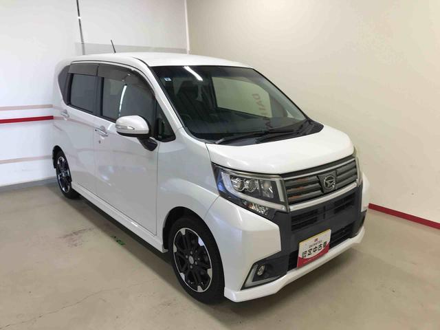 ムーヴカスタム　ＲＳ　ハイパー４ＷＤ　純正ナビ　オートエアコン／ライト　ＬＥＤヘッドライト／フォグランプ　ＴＶコントロールキット　チルトステアリング　運転席シートリフター　アップグレードパック（秋田県）の中古車
