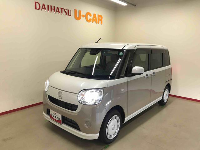 ムーヴキャンバスＸ　ＳＡIII４ＷＤ　純正ナビ　オートエアコン／ライト　ＬＥＤヘッドライト　ドライブレコーダー　ＴＶコントロールキット　両側電動スライドドア　チルトステアリング　運転席シートリフター　アップグレードパック（秋田県）の中古車