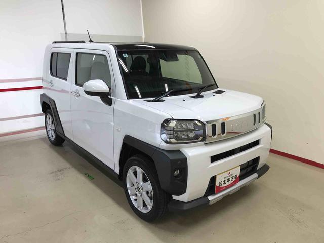 タフトＧターボ　クロムベンチャー４ＷＤ　オートエアコン／ライト　ＬＥＤヘッドライト／フォグランプ　チルトステアリング　運転席シートリフター　クルーズコントロール　運転席・助手席シートリフター　アップグレードパック（予防安全装置）（秋田県）の中古車