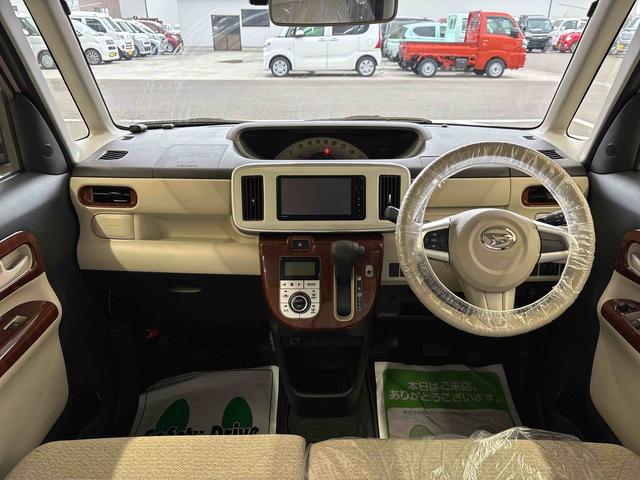 ムーヴキャンバスＸ　ＳＡII４ＷＤ　純正ナビ　ドライブレコーダー　ＥＴＣ　バックカメラ　ステアリングスイッチ　オートエアコン／ライト／電動ドアミラー　ハロゲンヘッドライト　ＬＥＤフォグランプ　チルトステアリング（秋田県）の中古車