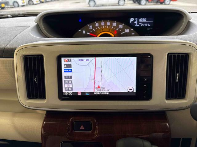 ムーヴキャンバスＸ　ＳＡII４ＷＤ　純正ナビ　ドライブレコーダー　ＥＴＣ　バックカメラ　ステアリングスイッチ　オートエアコン／ライト／電動ドアミラー　ハロゲンヘッドライト　ＬＥＤフォグランプ　チルトステアリング（秋田県）の中古車