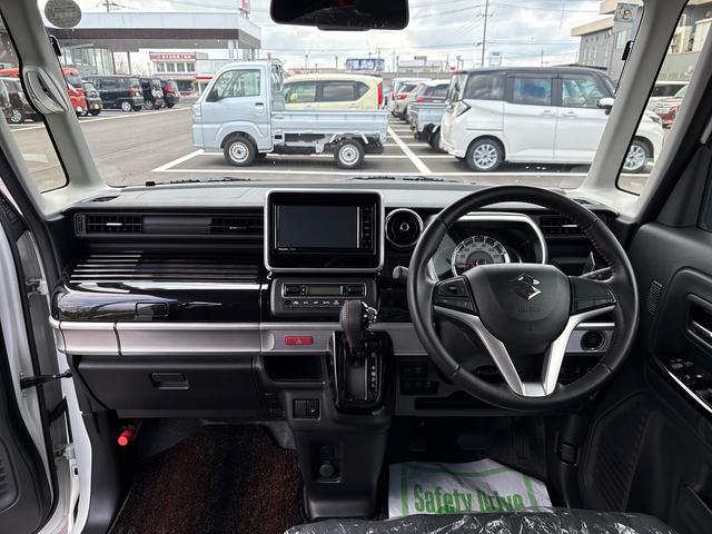 スペーシアカスタムハイブリッドＸＳ純正ナビ　ＬＥＤヘッドライト／フォグランプ　オートエアコン／ライト　電動格納ドアミラー　ステアリングスイッチ　両側電動スライドドア　コーナーセンサー　チルトステアリング　運転席シートリフター（秋田県）の中古車