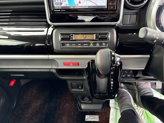 スペーシアカスタムハイブリッドＸＳ純正ナビ　ＬＥＤヘッドライト／フォグランプ　オートエアコン／ライト　電動格納ドアミラー　ステアリングスイッチ　両側電動スライドドア　コーナーセンサー　チルトステアリング　運転席シートリフター（秋田県）の中古車