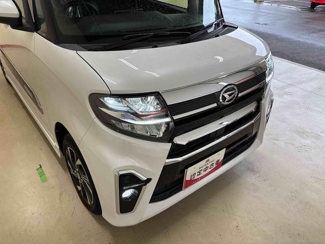 タントカスタムＸスタイルセレクション４ＷＤ　純正ナビ　オートエアコン／ライト　ＬＥＤヘッドライト／フォグランプ　ドライブレコーダー　運転席・助手席シートヒーター　ＥＴＣ　チルトステアリング　運転席シートリフター（秋田県）の中古車
