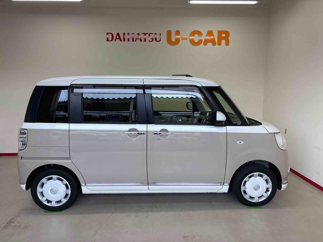 ムーヴキャンバスＧメイクアップＶＳ　ＳＡIII４ＷＤ　純正ナビ　ドライブレコーダー　ＴＶコントロールキット　ＬＥＤヘッドライト／フォグランプ　オートエアコン／ライト／ハイビーム／電動格納ドアミラー　両側電動スライドドア　運転席シートヒーター（秋田県）の中古車