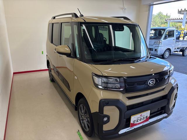 タントファンクロス４ＷＤ　ＬＥＤヘッドライト／ＬＥＤフォグランプ　オートエアコン／ライト　両側電動スライドドア　オート電動格納ドアミラー　コーナーセンサー　運転席・助手席シートヒーター　電動パーキングブレーキ（秋田県）の中古車