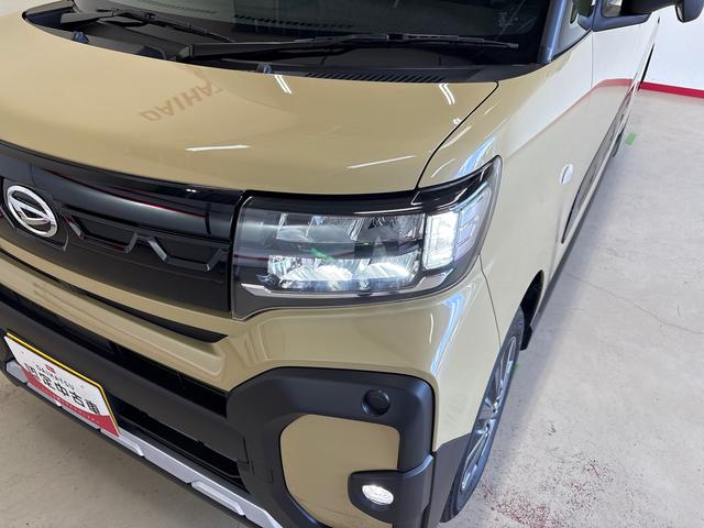 タントファンクロス４ＷＤ　ＬＥＤヘッドライト／ＬＥＤフォグランプ　オートエアコン／ライト　両側電動スライドドア　オート電動格納ドアミラー　コーナーセンサー　運転席・助手席シートヒーター　電動パーキングブレーキ（秋田県）の中古車