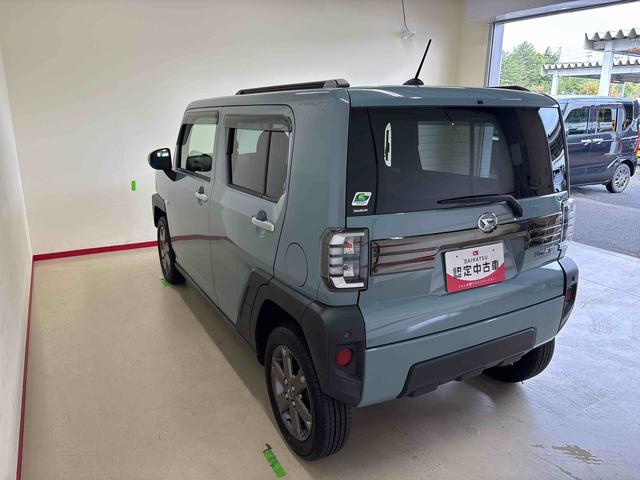 タフトＧターボ４ＷＤ　ディスプレイオーディオ　クルーズコントロール　電動パーキングブレーキ　ＬＥＤヘッドライト／フォグランプ　オートエアコン／ライト／ハイビーム　運転席・助手席シートヒーター　チルトステアリング（秋田県）の中古車