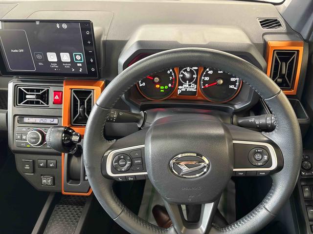 タフトＧターボ４ＷＤ　ディスプレイオーディオ　クルーズコントロール　電動パーキングブレーキ　ＬＥＤヘッドライト／フォグランプ　オートエアコン／ライト／ハイビーム　運転席・助手席シートヒーター　チルトステアリング（秋田県）の中古車