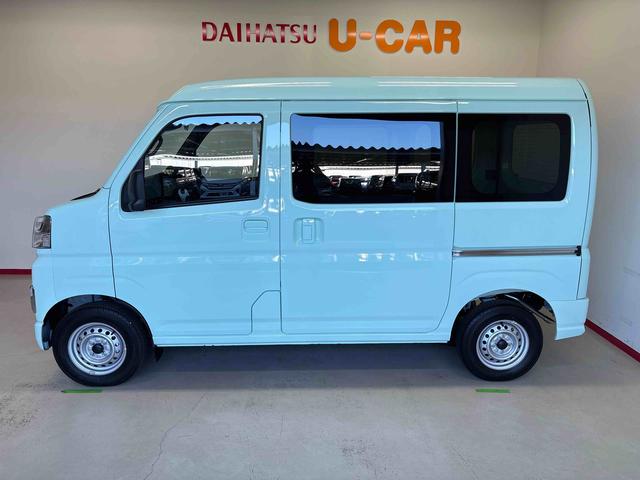 ハイゼットカーゴＤＸ電子４ＷＤ　マニュアルエアコン　ＬＥＤヘッドライト／フォグランプ　コーナーセンサ−　キーレスエントリー　オートライト／ハイビーム　パワーウィンドウ　スマートアシスト（予防安全装置）（秋田県）の中古車