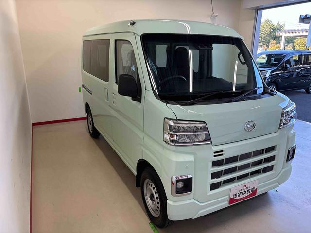 ハイゼットカーゴＤＸ電子４ＷＤ　マニュアルエアコン　ＬＥＤヘッドライト／フォグランプ　コーナーセンサ−　キーレスエントリー　オートライト／ハイビーム　パワーウィンドウ　スマートアシスト（予防安全装置）（秋田県）の中古車