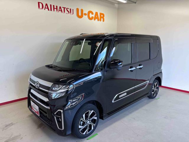 タントカスタムＸスタイルセレクション４ＷＤ　純正ナビ　ＬＥＤヘッドライト／フォグランプ　オートエアコン／ライト／ハイビーム／電動格納ドアミラー　ドライブレコーダー　コーナーセンサ−　両側電動スライドドア　運転席・助手席シートヒーター（秋田県）の中古車