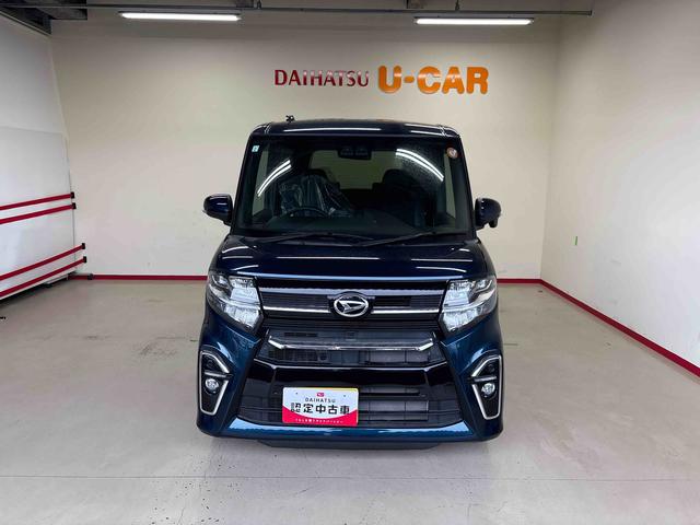 タントカスタムＲＳ４ＷＤ　ＤＶＤチューナー　ＬＥＤヘッドライト／フォグランプ　オートエアコン／ライト／ハイビーム／電動ドアミラー　クルーズコントロール　コーナーセンサー　ＥＴＣ　両側電動スライドドア　チルトステリング（秋田県）の中古車