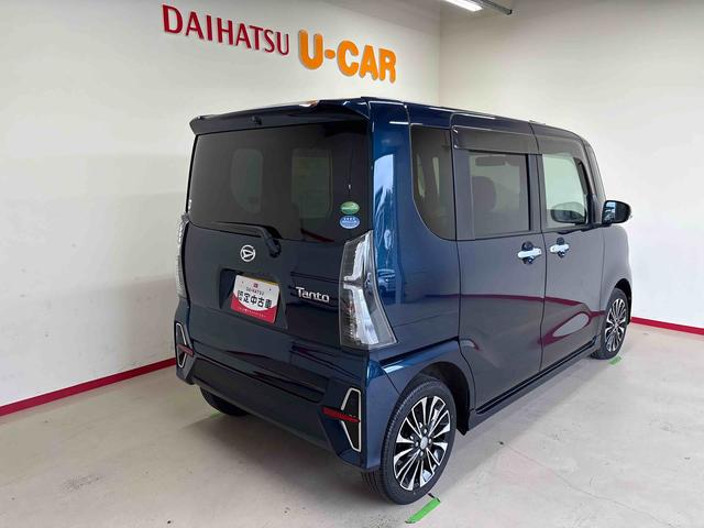 タントカスタムＲＳ４ＷＤ　ＤＶＤチューナー　ＬＥＤヘッドライト／フォグランプ　オートエアコン／ライト／ハイビーム／電動ドアミラー　クルーズコントロール　コーナーセンサー　ＥＴＣ　両側電動スライドドア　チルトステリング（秋田県）の中古車