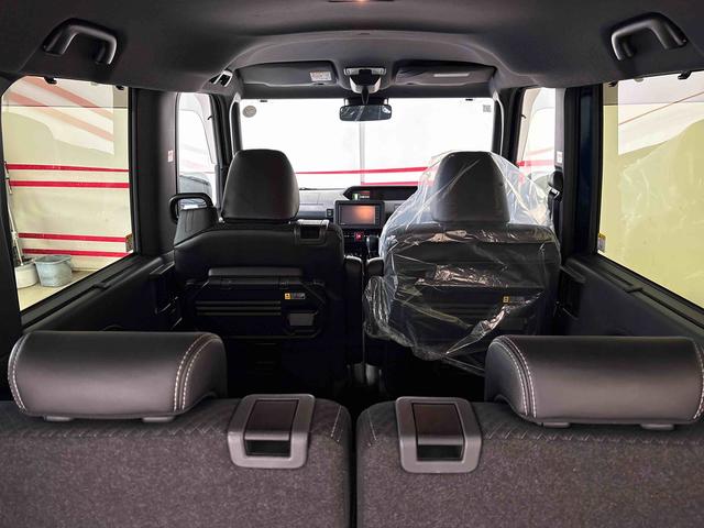 タントカスタムＲＳ４ＷＤ　ＤＶＤチューナー　ＬＥＤヘッドライト／フォグランプ　オートエアコン／ライト／ハイビーム／電動ドアミラー　クルーズコントロール　コーナーセンサー　ＥＴＣ　両側電動スライドドア　チルトステリング（秋田県）の中古車