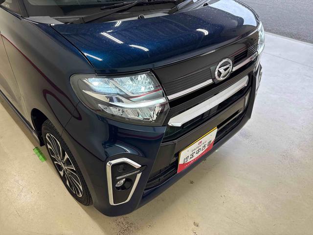 タントカスタムＲＳ４ＷＤ　ＤＶＤチューナー　ＬＥＤヘッドライト／フォグランプ　オートエアコン／ライト／ハイビーム／電動ドアミラー　クルーズコントロール　コーナーセンサー　ＥＴＣ　両側電動スライドドア　チルトステリング（秋田県）の中古車