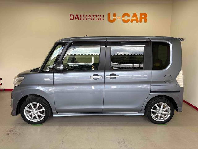 タントカスタムＸ　スマートセレクションＳＡ４ＷＤ　純正ナビ　ＬＥＤヘッドライト　ハロゲンフォグランプ　珠主席電動スライドドア　電動格納ドアミラー　オートエアコン／ライト　エコアイドル　スマートアシスト（予防安全装置）（秋田県）の中古車