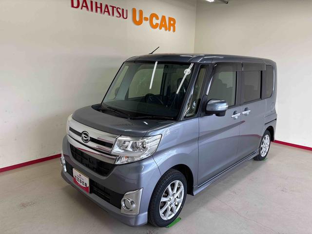 タントカスタムＸ　スマートセレクションＳＡ４ＷＤ　純正ナビ　ＬＥＤヘッドライト　ハロゲンフォグランプ　珠主席電動スライドドア　電動格納ドアミラー　オートエアコン／ライト　エコアイドル　スマートアシスト（予防安全装置）（秋田県）の中古車