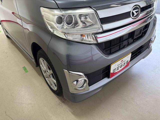 タントカスタムＸ　スマートセレクションＳＡ４ＷＤ　純正ナビ　ＬＥＤヘッドライト　ハロゲンフォグランプ　珠主席電動スライドドア　電動格納ドアミラー　オートエアコン／ライト　エコアイドル　スマートアシスト（予防安全装置）（秋田県）の中古車