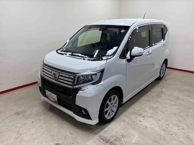 ムーヴカスタム X SAII4WD DVDチューナー バックカメラ LEDヘッドライト/フォグランプ オートエアコン/ライト/電動ドアミラー チルトステアリング 運転席シートリフター PWRモード(秋田県)の中古車