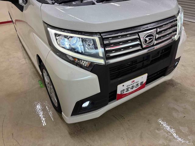 ムーヴカスタム X SAII4WD DVDチューナー バックカメラ LEDヘッドライト/フォグランプ オートエアコン/ライト/電動ドアミラー チルトステアリング 運転席シートリフター PWRモード(秋田県)の中古車