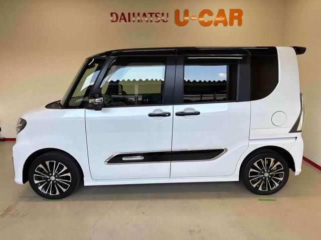 タントカスタムＲＳセレクション４ＷＤ　純正ナビ　ＬＥＤヘッドライト／フォグランプ　オートエアコン／ライト／ハイビーム／電動ドアミラー　ＥＴＣ　ドライブレコーダー　コーナーセンサー　両側電動スライドドア　運転席・助手席シートヒーター（秋田県）の中古車