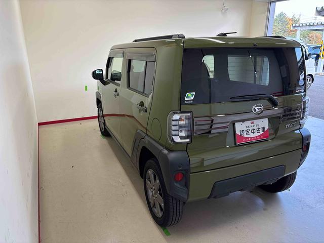 タフトＧ４ＷＤ　純正ナビ　ＬＥＤヘッドライト／フォグランプ　オートエアコン／ライト／ハイビーム／電動ドアミラー　リモコンエンジンスターター　電動パーキングブレーキ　コーナーセンサー　ドライブレコーダー（秋田県）の中古車