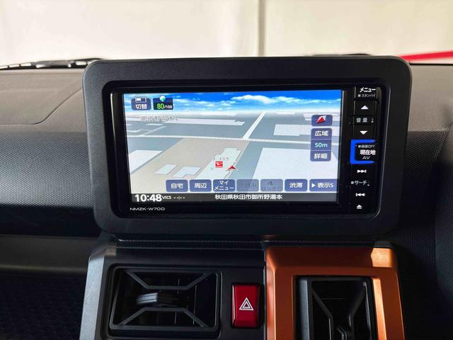 タフトＧ４ＷＤ　純正ナビ　ＬＥＤヘッドライト／フォグランプ　オートエアコン／ライト／ハイビーム／電動ドアミラー　リモコンエンジンスターター　電動パーキングブレーキ　コーナーセンサー　ドライブレコーダー（秋田県）の中古車