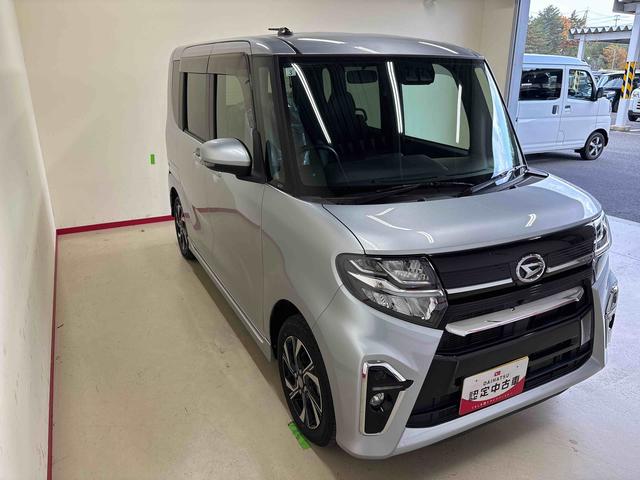 タントカスタムＸＬＥＤヘッドライト／フォグランプ　オートエアコン／ライト／ハイビーム／電動ドアミラー　両側電動スライドドア　チルトステアリング　運転席・助手席シートヒーター　運転席シートリフター　アップグレードパック（秋田県）の中古車